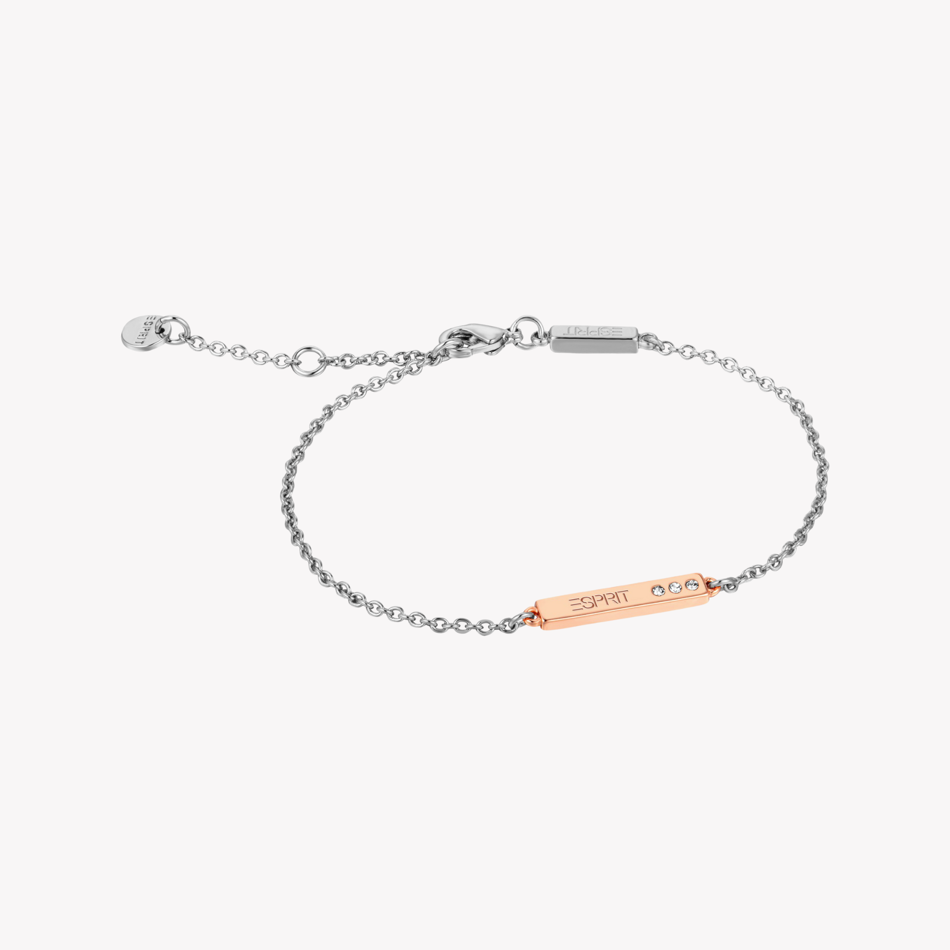 Esprit Women's Silver/Rose Gold Watch | Es1l511m0075