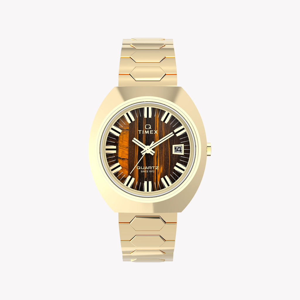 Timex 1972 Time Machine Reissue Watch with Brown Dial | Model TW2Y45200